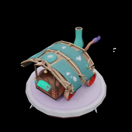 Alchemist Cart, generated by Forgeon