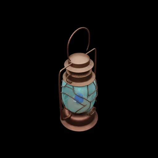 Copper Lantern, generated by Forgeon