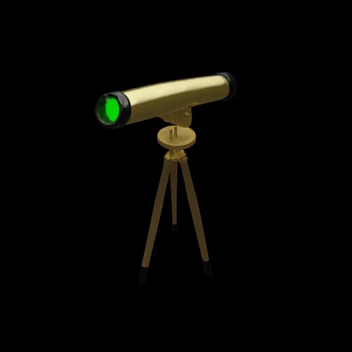 Brass Telescope, generated by Forgeon